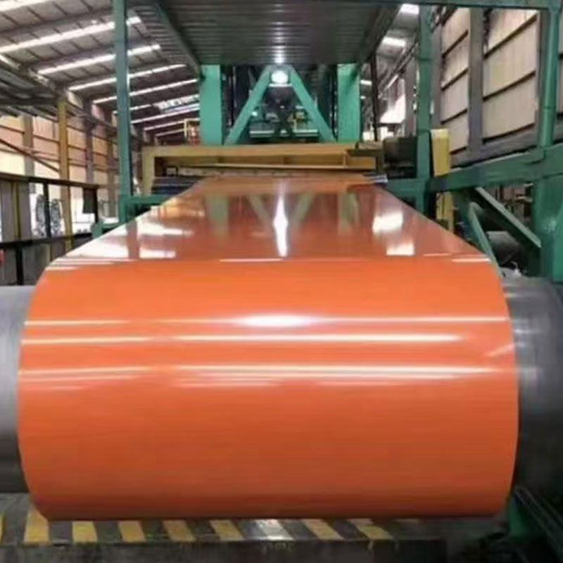 Bobine d'acier enduit de couleur