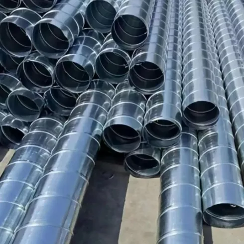 Tuyau en acier soudé en spirale de grand diamètre